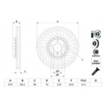 Piduriketas BOSCH 0 986 479 E63