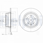 Piduriketas DELPHI BG3550