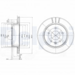 Piduriketas DELPHI BG3542