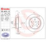Piduriketas BREMBO 08.A970.11