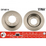 Piduriketas TRW DF4814