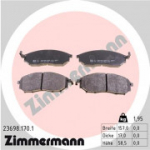 Piduriklotsi komplekt, ketaspidur ZIMMERMANN 23698.170.1