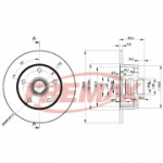 Piduriketas FREMAX BD-5606