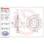 Piduriketas BREMBO 09.5509.1X