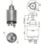 Magnetl&uuml;litus, starter MAGNETI MARELLI 940113050273
