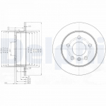 Piduriketas DELPHI BG3910C