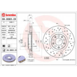 Piduriketas BREMBO 09.9363.2X