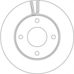 Piduriketas TRW DF6417