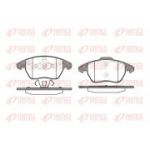 Piduriklotsi komplekt, ketaspidur REMSA 1030.10