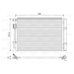 Kondensaator, kliimaseade VALEO 822597