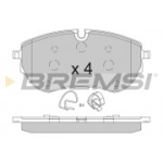 Piduriklotsi komplekt, ketaspidur BREMSI BP3849