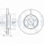 Piduriketas DELPHI BG3547
