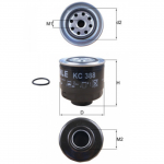 K&uuml;tusefilter MAHLE ORIGINAL KC 388D