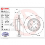 Piduriketas BREMBO 09.A541.11