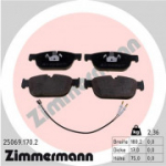 Piduriklotsi komplekt, ketaspidur ZIMMERMANN 25069.170.2