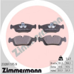 Piduriklotsi komplekt, ketaspidur ZIMMERMANN 23287.175.9