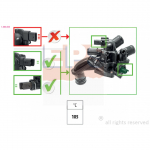 Termostaat, jahutusvedelik EPS 1.880.866