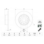 Piduriketas BOSCH 0 986 479 F23