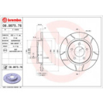 Piduriketas BREMBO 08.9975.76