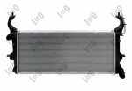 Radiaator, mootorijahutus LORO 019-017-0042