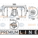 Salongipuhur HELLA 8EW 351 024-491