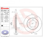 Piduriketas BREMBO 09.9727.14