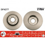 Piduriketas TRW DF4277