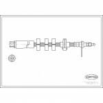 Pidurivoolik CORTECO 19026371