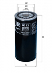Filter, t&ouml;&ouml;h&uuml;draulika MAHLE ORIGINAL HC 72