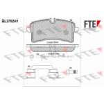 Piduriklotsi komplekt, ketaspidur FTE BL2792A1