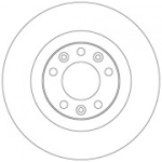 Piduriketas TRW DF6667