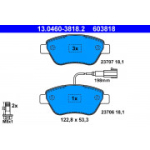 Piduriklotsi komplekt, ketaspidur ATE 13.0460-3818.2