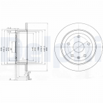 Piduriketas DELPHI BG3554