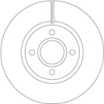 Piduriketas TRW DF6509