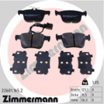 Piduriklotsi komplekt, ketaspidur ZIMMERMANN 22601.165.2