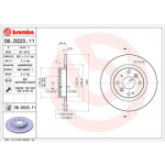 Piduriketas BREMBO 08.D223.11