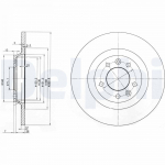 Piduriketas DELPHI BG3836