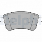 Piduriklotsi komplekt, ketaspidur DELPHI LP2203