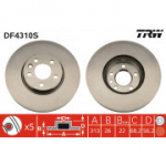 Piduriketas TRW DF4310S