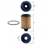 &Otilde;lifilter MAHLE ORIGINAL OX 553D