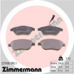 Piduriklotsi komplekt, ketaspidur ZIMMERMANN 23708.190.1
