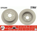 Piduriketas TRW DF6290