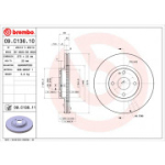 Piduriketas BREMBO 09.C136.11