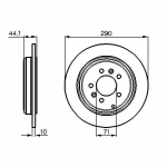 Piduriketas BOSCH 0 986 478 556