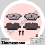 Piduriklotsi komplekt,ketaspidur ZIMMERMANN 23623.970.1