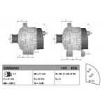 Generaator DENSO DAN2043