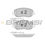 Piduriklotsi komplekt, ketaspidur BREMSI BP3028