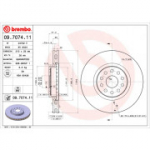 Piduriketas BREMBO 09.7074.11