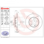 Piduriketas BREMBO 08.4750.34