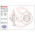 Piduriketas BREMBO 08.A915.11